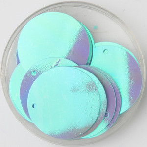 iSequins 30 mm vizuļi amatniecībai Lieli apaļi vizuļi Paillete ar 1 caurumu sānos, DIY šūšanas piederumi