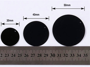 iSequins 30 мм пайети за изработка Големи кръгли пайети Paillette с 1 страничен отвор Направи си сам шевни аксесоари
