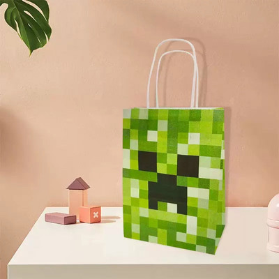 Πράσινο παιχνίδι Διακοσμήσεις για πάρτι γενεθλίων Μπαλόνια παιχνιδιών κινουμένων σχεδίων Επιτραπέζια σκεύη μιας χρήσης σκηνικό για παιδικά είδη πάρτι Δώρα παιχνιδιών