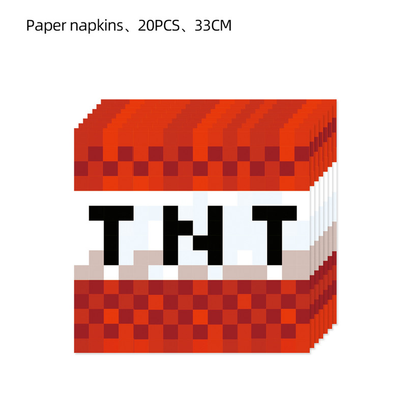 Πράσινο παιχνίδι Διακοσμήσεις για πάρτι γενεθλίων Μπαλόνια παιχνιδιών κινουμένων σχεδίων Επιτραπέζια σκεύη μιας χρήσης σκηνικό για παιδικά είδη πάρτι Δώρα παιχνιδιών