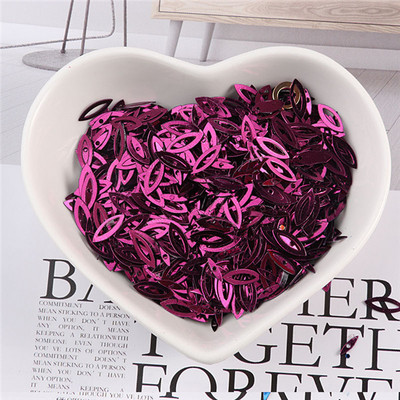 100 gab./iepakojumā 3*9 MM dobas zirga acis, sequins PVC pailletes DIY kāzu šūšana fliteriem amatniecības apģērbs Lentejuelas aksesuāri