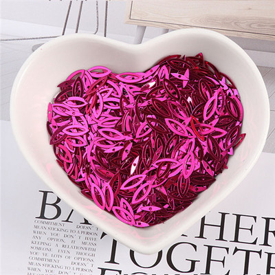 100 gab./iepakojumā 3*9 MM dobas zirga acis, sequins PVC pailletes DIY kāzu šūšana fliteriem amatniecības apģērbs Lentejuelas aksesuāri