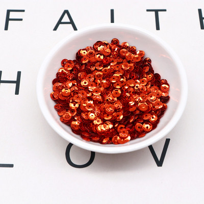 4mm 5mm lāzera vizulis 3D hologramma PVC apaļa kauss sequin šūšana kāzu amatniecība iedomātā kleita ballīte albuma piederumi 20g