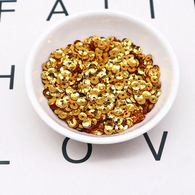 4mm 5mm lāzera vizulis 3D hologramma PVC apaļa kauss sequin šūšana kāzu amatniecība iedomātā kleita ballīte albuma piederumi 20g