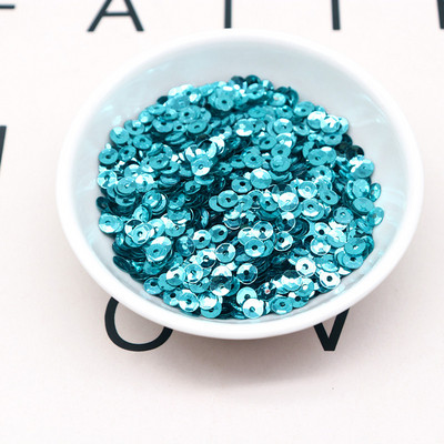 4mm 5mm lāzera vizulis 3D hologramma PVC apaļa kauss sequin šūšana kāzu amatniecība iedomātā kleita ballīte albuma piederumi 20g