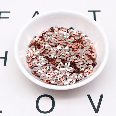 4mm 5mm lāzera vizulis 3D hologramma PVC apaļa kauss sequin šūšana kāzu amatniecība iedomātā kleita ballīte albuma piederumi 20g