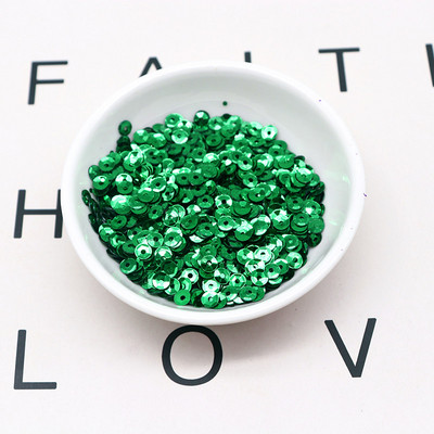 4mm 5mm lāzera vizulis 3D hologramma PVC apaļa kauss sequin šūšana kāzu amatniecība iedomātā kleita ballīte albuma piederumi 20g