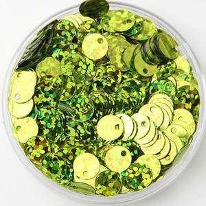 iSequins 600Gb 6mm 8mm Laser Sequin Para Manualidades DIY Šūšanas piederumi PVC Paillette Amatniecībai