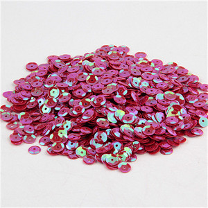 Paillete 4mm 5mm 6mm kauss sequin formas PVC brīvi vizuļi Pailletes šūšana kāzu DIY amatniecībai dekorēšana konfeti 10g