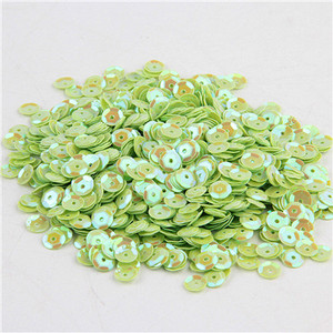 Paillete 4mm 5mm 6mm kauss sequin formas PVC brīvi vizuļi Pailletes šūšana kāzu DIY amatniecībai dekorēšana konfeti 10g