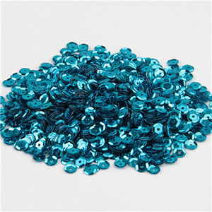 Paillete 4mm 5mm 6mm kauss sequin formas PVC brīvi vizuļi Pailletes šūšana kāzu DIY amatniecībai dekorēšana konfeti 10g