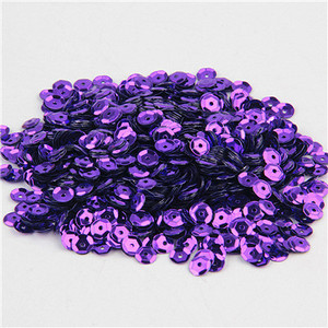 Paillete 4mm 5mm 6mm kauss sequin formas PVC brīvi vizuļi Pailletes šūšana kāzu DIY amatniecībai dekorēšana konfeti 10g