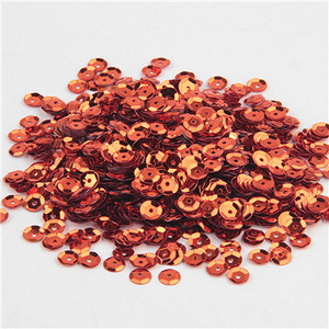 Paillete 4mm 5mm 6mm kauss sequin formas PVC brīvi vizuļi Pailletes šūšana kāzu DIY amatniecībai dekorēšana konfeti 10g