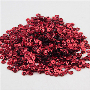 Paillete 4mm 5mm 6mm kauss sequin formas PVC brīvi vizuļi Pailletes šūšana kāzu DIY amatniecībai dekorēšana konfeti 10g