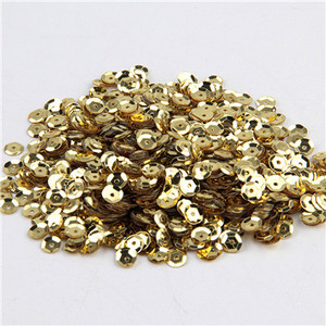 Paillete 4mm 5mm 6mm kauss sequin formas PVC brīvi vizuļi Pailletes šūšana kāzu DIY amatniecībai dekorēšana konfeti 10g