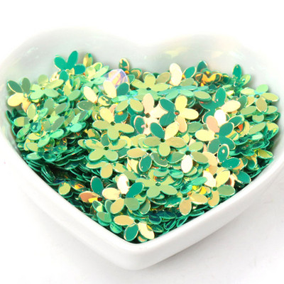 10g Stereoskopiski ziedu vizuļi Daudzkrāsu paletes Šūšanas Amatniecība Bērnu DIY Apģērbu aksesuāru Rotājumi 10mm