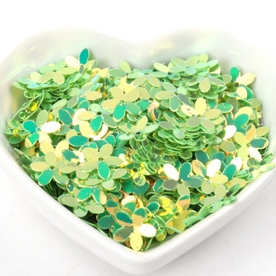 10g Stereoskopiski ziedu vizuļi Daudzkrāsu paletes Šūšanas Amatniecība Bērnu DIY Apģērbu aksesuāru Rotājumi 10mm