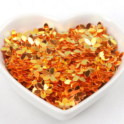 10g Stereoskopiski ziedu vizuļi Daudzkrāsu paletes Šūšanas Amatniecība Bērnu DIY Apģērbu aksesuāru Rotājumi 10mm