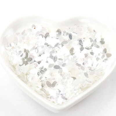 10g Stereoskopiski ziedu vizuļi Daudzkrāsu paletes Šūšanas Amatniecība Bērnu DIY Apģērbu aksesuāru Rotājumi 10mm