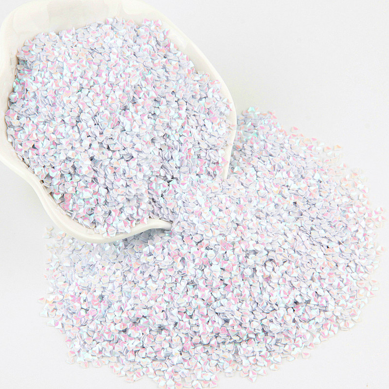 Balts sequin 3mm-30mm PVC kauss plakana apaļa vaļīga flitera Paillette šūšana kāzu amatniecība sievietēm DIY aksesuārs Lentejuelas Para Coser