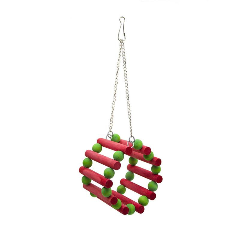 1 gab. Košļājamā rotaļlieta, košļājamā rotaļlieta, košļājamā rotaļlieta, papagailis, papagaiļa papagaiļa, šūpuļtīkls šūpoles, piekārta rotaļlieta mājdzīvniekiem