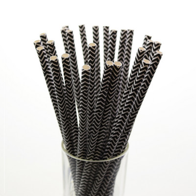 25gab Melna papīra dzeršanas salmiņi Zvaigžņu svītraini ūsas zebra papīra salmiņi bērnu dušai kāzu dzimšanas dienas Helovīna ballītes dekors