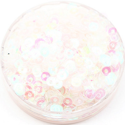 20g AB Krāsa Daudzkrāsaini Plakani Brīvi fliteri Ar rokām šūtas kāzu kleitas Apavi un cepures DIY Aksesuāri Dekorācijas PVC fliteri 3-6mm