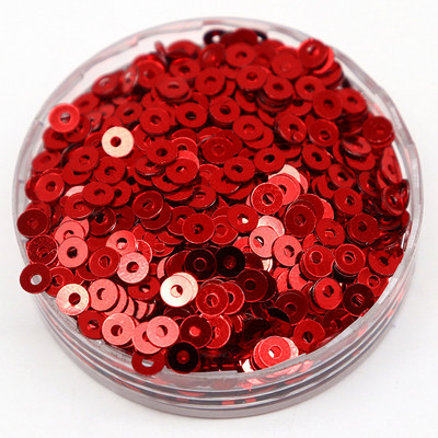 20g AB Krāsa Daudzkrāsaini Plakani Brīvi fliteri Ar rokām šūtas kāzu kleitas Apavi un cepures DIY Aksesuāri Dekorācijas PVC fliteri 3-6mm