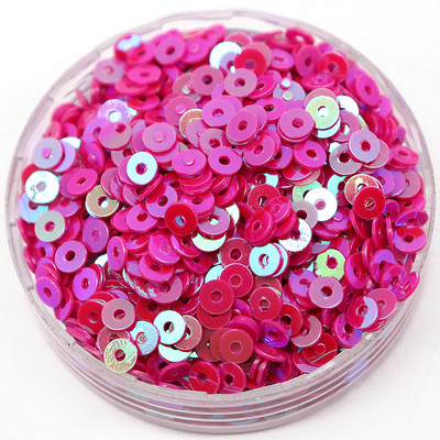 20g AB Krāsa Daudzkrāsaini Plakani Brīvi fliteri Ar rokām šūtas kāzu kleitas Apavi un cepures DIY Aksesuāri Dekorācijas PVC fliteri 3-6mm