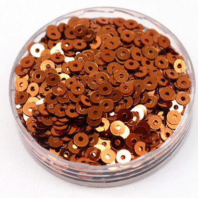 20g AB Krāsa Daudzkrāsaini Plakani Brīvi fliteri Ar rokām šūtas kāzu kleitas Apavi un cepures DIY Aksesuāri Dekorācijas PVC fliteri 3-6mm