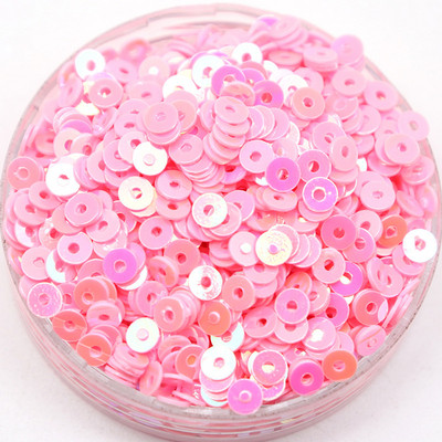 20g AB Krāsa Daudzkrāsaini Plakani Brīvi fliteri Ar rokām šūtas kāzu kleitas Apavi un cepures DIY Aksesuāri Dekorācijas PVC fliteri 3-6mm