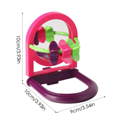 Papagaiļu putnu spogulis Rotaļlietas Mājdzīvnieku putnu zvans Putnu būris Zvani Šūpoles Mājdzīvnieku piegāde Asaris Piekārts Būris pelēkajiem Amazones Papagailis Cockatiel