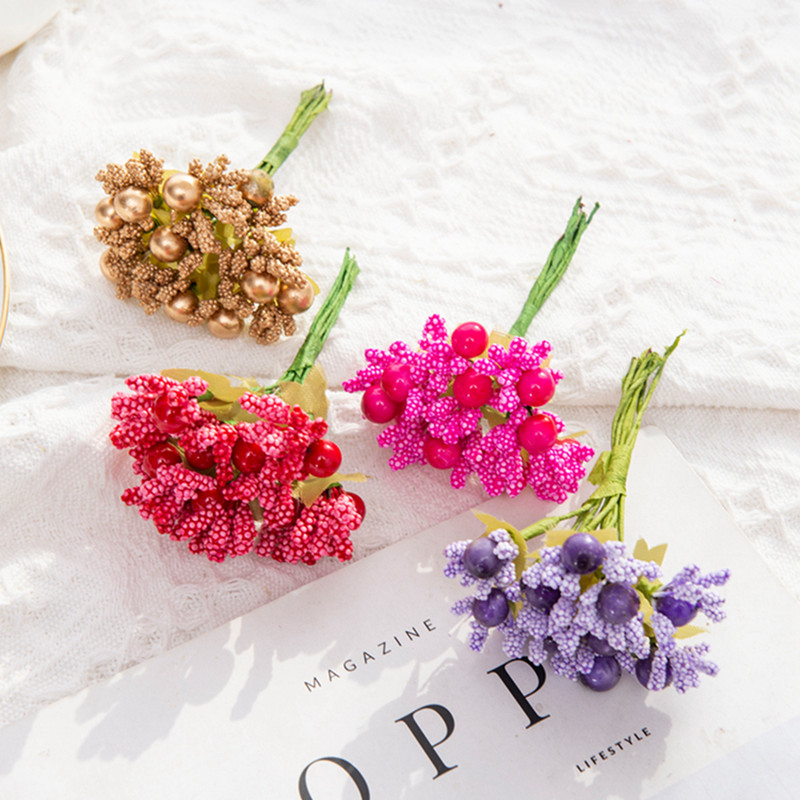 10 vnt Dirbtinės putplasčio gėlės pumpurų vestuviniai dekoratyviniai vainikai kalėdiniai papuošalai namų sodui pasidaryk pats dovanos saldainių dėžutės iškarpos