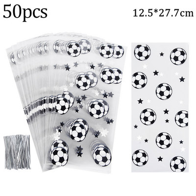 Futbola tēma Vienreizlietojamie galda piederumi Futbols Vārtu krūzes Šķīvji Salvetes Reklāmkarogs bērniem Zēns Daudz laimes dzimšanas dienas ballītes dekorēšanas piederumi