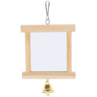 Papagailis Spogulis Rotaļlieta Papagailis Būris Cockatiel Putnu Rotaļlietas Papagailis Pretkodams Smieklīgi