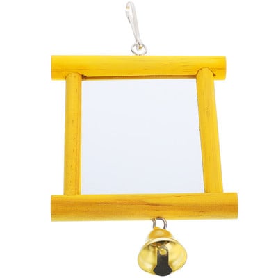 Papagailis Spogulis Rotaļlieta Papagailis Būris Cockatiel Putnu Rotaļlietas Papagailis Pretkodams Smieklīgi