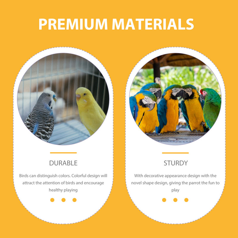 Papagailis Spogulis Rotaļlieta Papagailis Būris Cockatiel Putnu Rotaļlietas Papagailis Pretkodams Smieklīgi