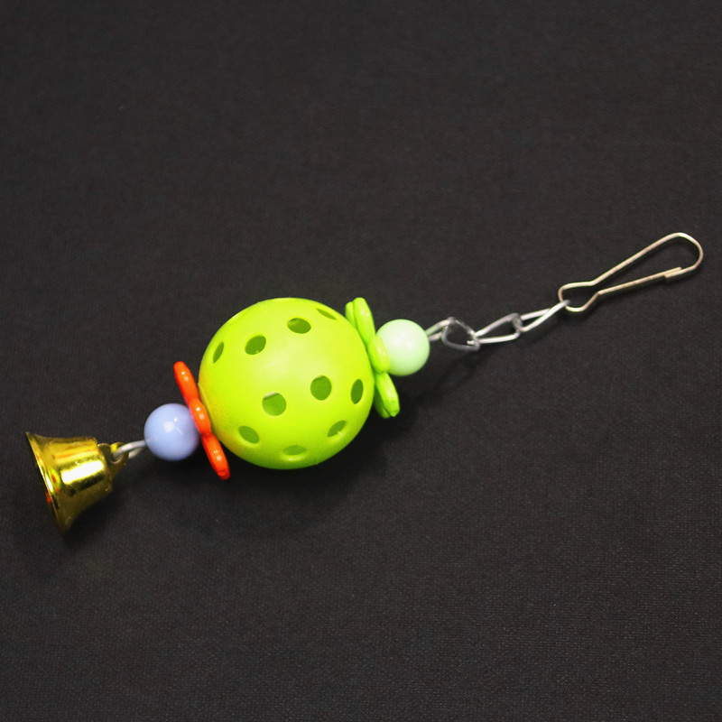 Krāsaina mājdzīvnieku papagaiļa rotaļlieta Olu zvaniņš bumbiņu suņu rotaļlieta kaķu rotaļlietas Piekārtas papagaiļa rotaļlietas mājdzīvnieku suņu bumbiņu zvana rotaļlietas Rotaļlietas Zobu apmācība Mājdzīvnieku produkts