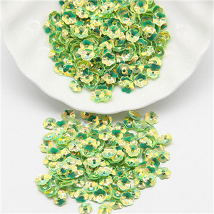 Sequin 6mm Ziedi Sequins Brīvi Paillette Lentejuelas Rokdarbi un Šūšanas PVC Pailletes Furnitūra Bižutērija Amatniecība 10g
