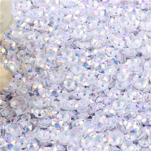 Sequin 6mm Ziedi Sequins Brīvi Paillette Lentejuelas Rokdarbi un Šūšanas PVC Pailletes Furnitūra Bižutērija Amatniecība 10g