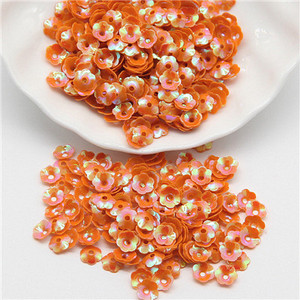 Sequin 6mm Ziedi Sequins Brīvi Paillette Lentejuelas Rokdarbi un Šūšanas PVC Pailletes Furnitūra Bižutērija Amatniecība 10g