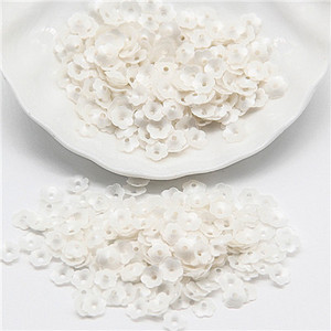 Sequin 6mm Ziedi Sequins Brīvi Paillette Lentejuelas Rokdarbi un Šūšanas PVC Pailletes Furnitūra Bižutērija Amatniecība 10g