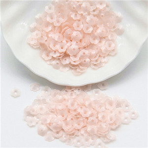 Sequin 6mm Ziedi Sequins Brīvi Paillette Lentejuelas Rokdarbi un Šūšanas PVC Pailletes Furnitūra Bižutērija Amatniecība 10g