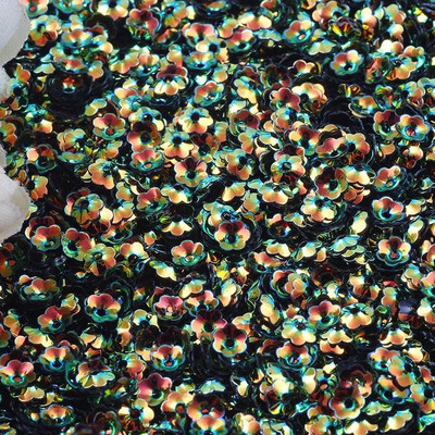 10g 10mm szilvavirág PVC 3D virág flitter kézműves flitterek varrás esküvői dekoráció csillogó konfetti kiegészítők