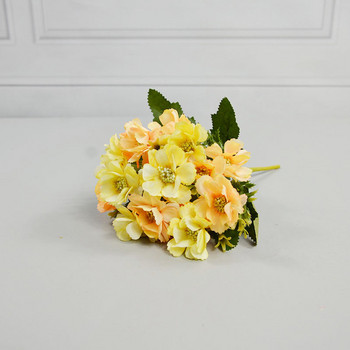 18 мини сладки копринени маргаритки изкуствени цветя роза букет божур сватба хризантема парти декорация Направи си сам изкуствени растения