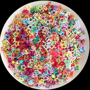 Labākā cena 4 mm dobi plūmju sequins ziedu naglu vizuļi Glitter pailletes manikīram DIY amatniecības kāzu dekorācijas konfeti