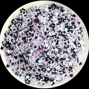 Labākā cena 4 mm dobi plūmju sequins ziedu naglu vizuļi Glitter pailletes manikīram DIY amatniecības kāzu dekorācijas konfeti