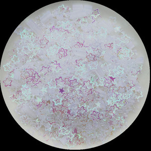 Labākā cena 4 mm dobi plūmju sequins ziedu naglu vizuļi Glitter pailletes manikīram DIY amatniecības kāzu dekorācijas konfeti