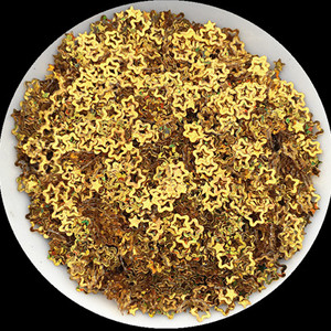 Labākā cena 4 mm dobi plūmju sequins ziedu naglu vizuļi Glitter pailletes manikīram DIY amatniecības kāzu dekorācijas konfeti