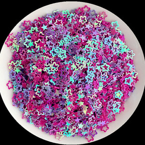 Labākā cena 4 mm dobi plūmju sequins ziedu naglu vizuļi Glitter pailletes manikīram DIY amatniecības kāzu dekorācijas konfeti